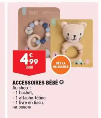 ALDI ACCESSOIRES BÉBÉ offre