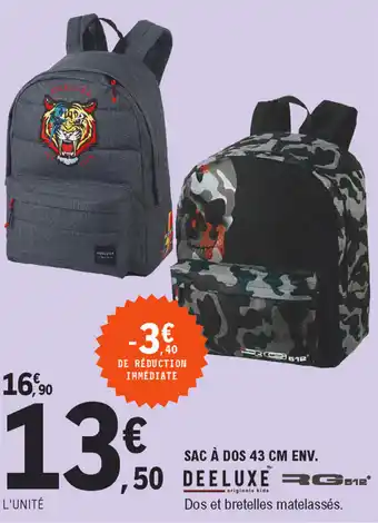 E.Leclerc Sac à dos offre