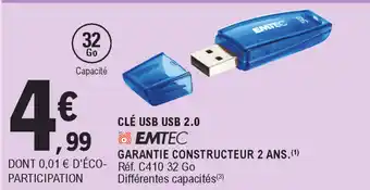 E.Leclerc Clé USB USB 2.0 offre