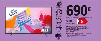 E.Leclerc TV qled offre