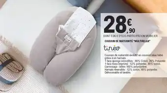 E.Leclerc Coussin de maternité "multirelax" offre