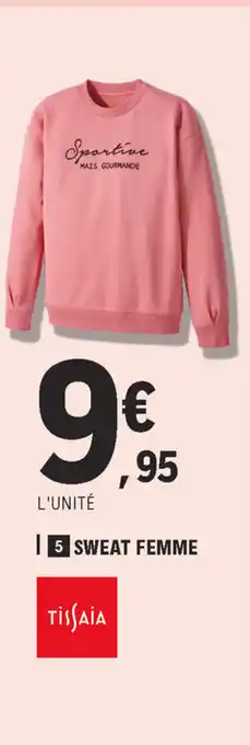E.Leclerc Sweat femme offre