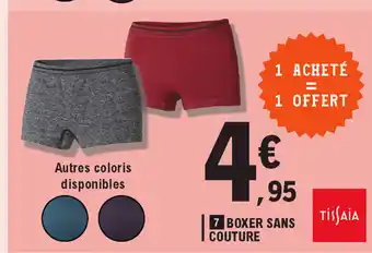 E.Leclerc Boxer sans couture offre