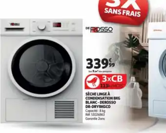 Auchan SÈCHE LINGE À CONDENSATION SKG offre
