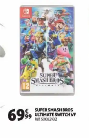 Auchan SUPER SMASH BROS offre