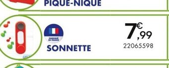 JouéClub SONNETTE offre