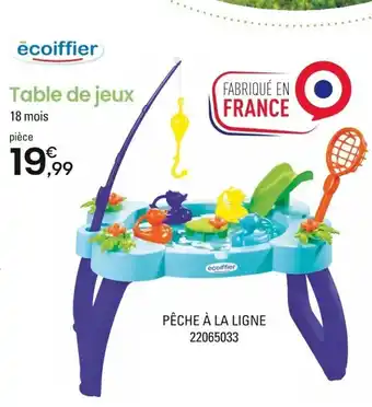 JouéClub 3 Table de jeux offre
