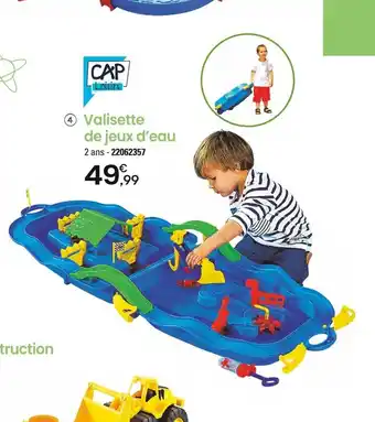 JouéClub 4 Valisette de jeux d'eau offre