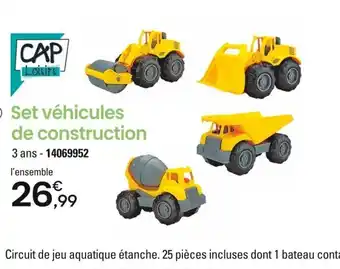 JouéClub 5 Set véhicules de construction offre