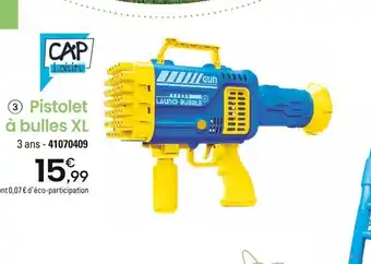 JouéClub 3 Pistolet à bulles XL offre