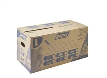 Carton déménagement 72 l - l. 60 x p. 40 x h. 30 cm.