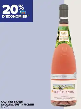 La cave augustin florent a.o.p rosé d’anjou
