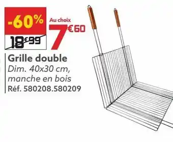 Gifi Grille double offre