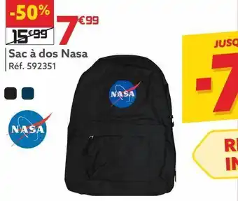 Gifi Sac à dos nasa offre