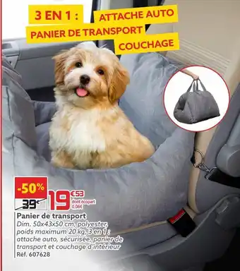 Gifi Panier de transport offre