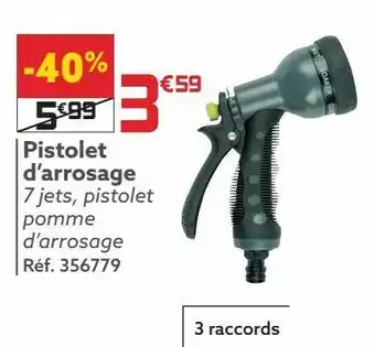 Gifi Pistolet d'arrosage offre