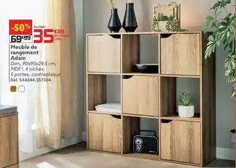Gifi Meuble de rangement adam offre