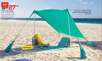 Gifi Tente de plage offre
