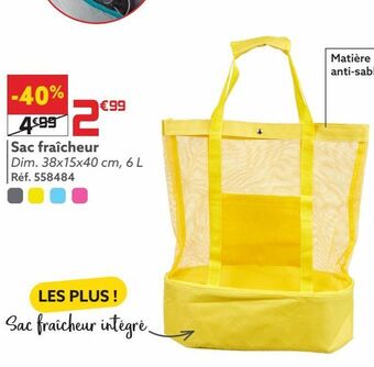 Gifi Sac fraîcheur offre