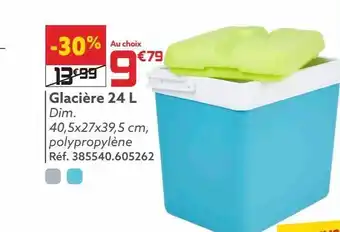 Gifi Glacière 24l offre