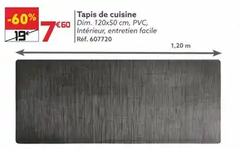 Gifi Tapis de cuisine offre