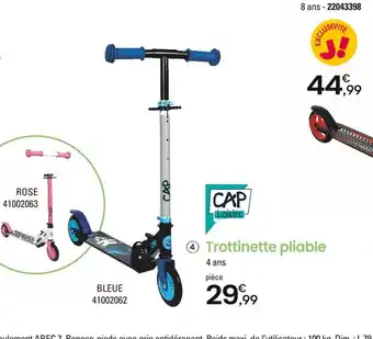 JouéClub 5 Trottinette pliable offre