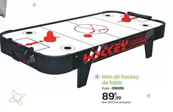 6 Mon air hockey de table
