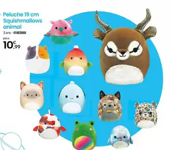 JouéClub 2 Peluche 19 cm Squishmallows animal offre