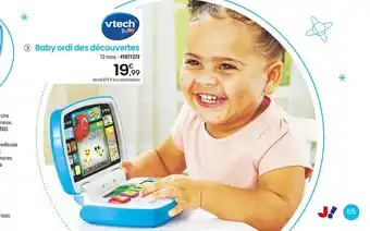 JouéClub 3 Baby ordi des découvertes offre