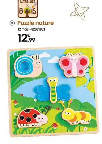 JouéClub (3) Puzzle nature offre