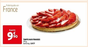 Auchan TARTE AUX FRAISES offre