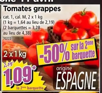 Norma Tomates grappes offre