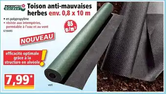 Norma Toison anti-mauvaises herbes offre