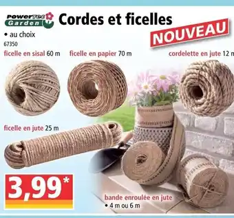 Cordes et ficelles