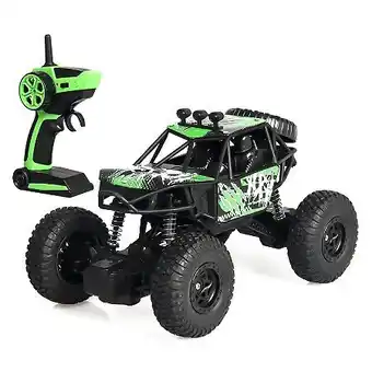 E.Leclerc Voiture télécommandée tout terrain véhicule radiocommandée 2.4 ghz batterie vert yonis offre