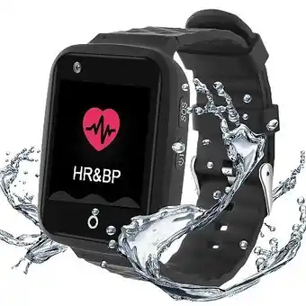 E.Leclerc Montre traceur gps photo 4g balise senior enfant app android ios etanche yonis offre