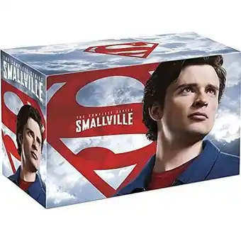 E.Leclerc Carton abîmé - coffret smallville, saison 1 à 10 offre