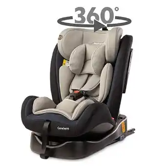 E.Leclerc Mokki siège auto pivotant 360° isofix 0-36 kg groupe 0/1/2/3 bleu offre