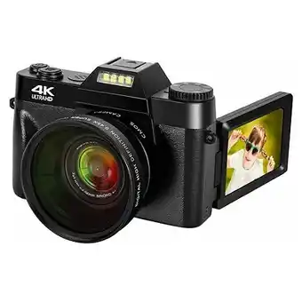E.Leclerc Appareil photo numérique 48mp caméscope 4k zoom 16x wifi yonis offre