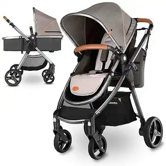 Greet poussette combinée + nacelle souple       2en1