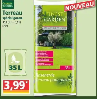 Norma Terreau spécial gazon offre