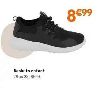 b&m Baskets enfant offre