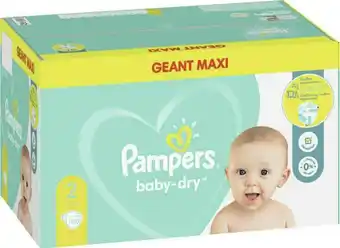 Géant Casino Couches Baby-Dry offre