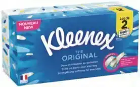 Carrefour Bon plan sur tout de la marque Kleenex offre