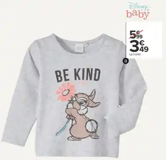 Carrefour T-shirt fille offre