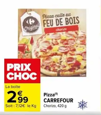 Carrefour Pizza CARREFOUR offre