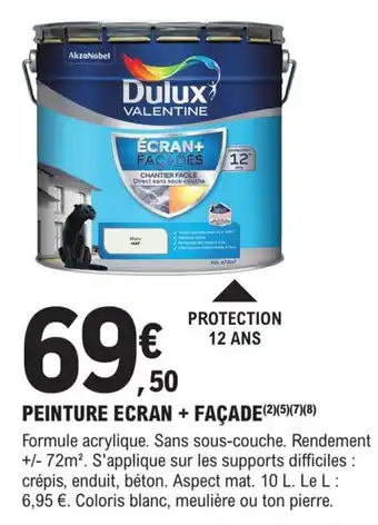 E.Leclerc Brico PEINTURE ECRAN + FAÇADE(2)(5)(7)(8) offre