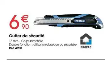 Brico Pro Cutter De Sécurité offre
