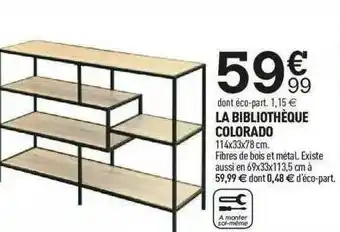 Centrakor La Bibliothèque Colorado offre