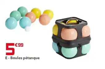 Gifi Boules pétanque offre